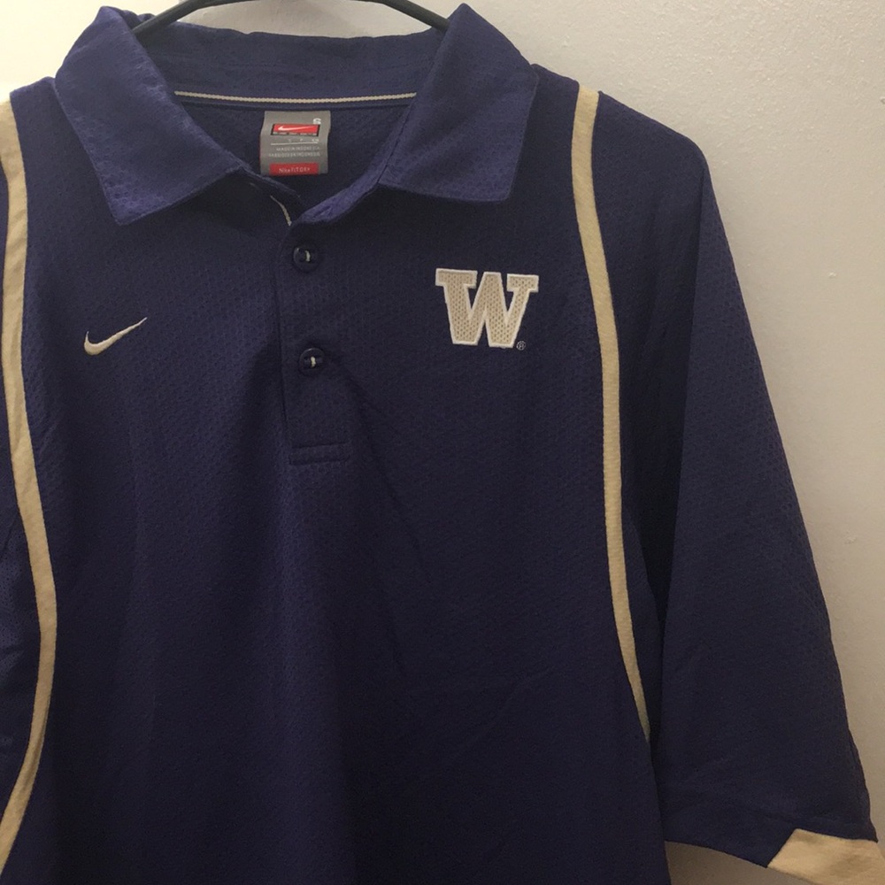Nike - NCAA (Washington Huskies) - Fit Dry Polo